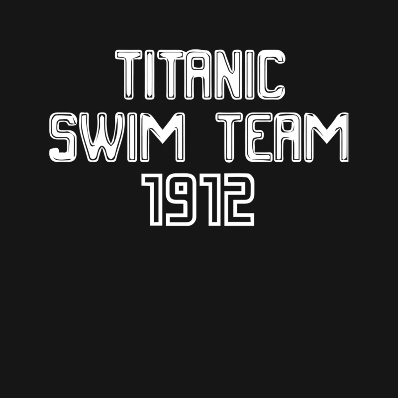 Titanic Swim Team 1912 Funny Mouse Pad
