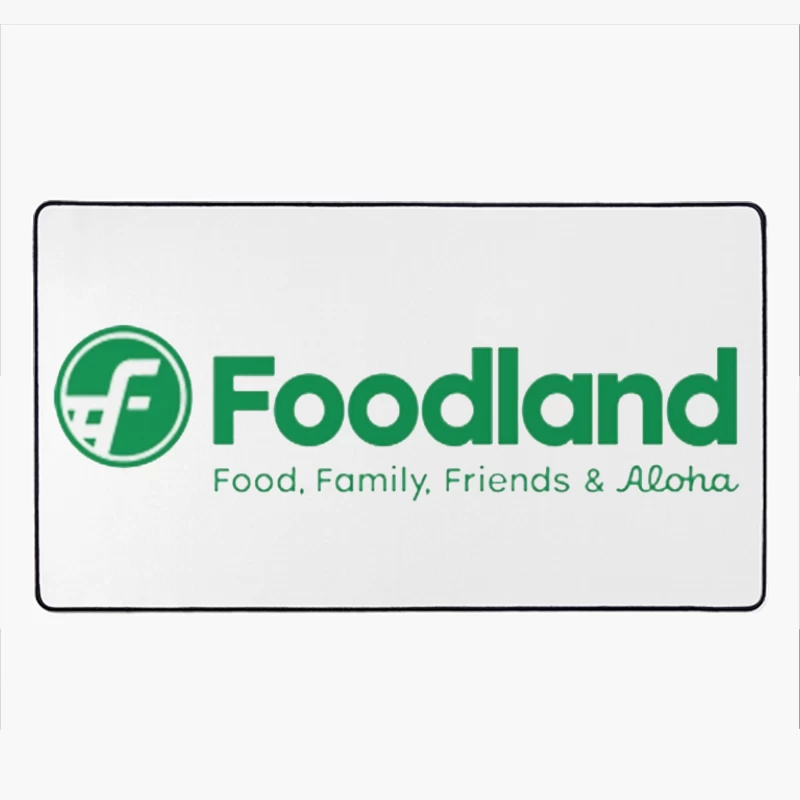 Foodland Supermarket: Hawaiian Grocery Chain with Green Logo and Aloha Spirit Desk Mat