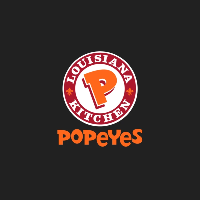 Popeyes Louisiana Kitchen Restaurant Logo Design Bucket Hat