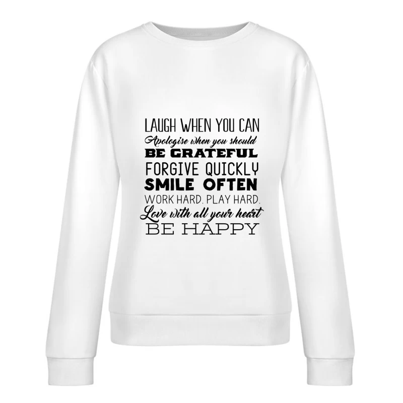 Sérénité Montagne Femme Sweat-shirt à enfiler