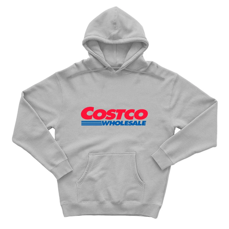 Costco Wholesale Corporation Logo Design Male Pullover Hoodie