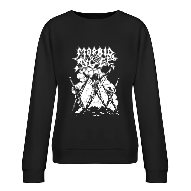 Morbid Angel The Kingdom Come 2 Female Pullover Sweatshirt