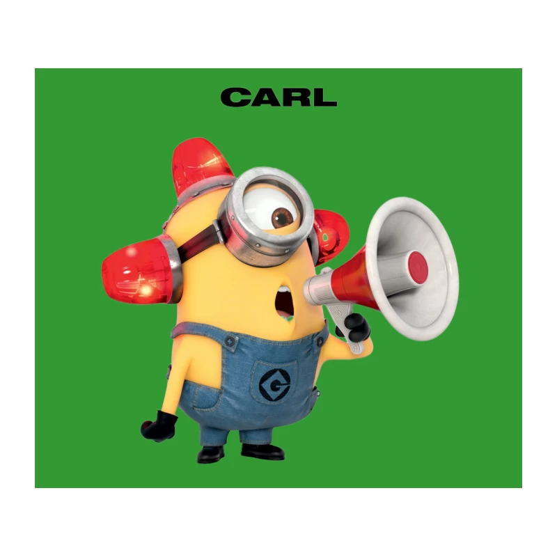 Carl the Minion with Megaphone from Despicable Me Tapestry