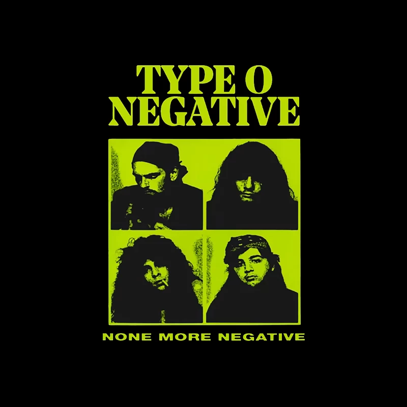 Type O Negative No More Negative Throw Pillow