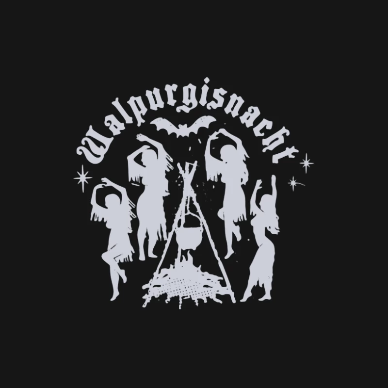 Walpurgisnacht Tänzer und Hexen Herren Langarm T-Shirt