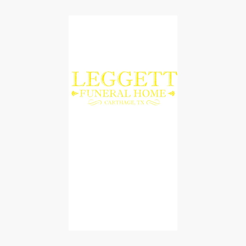Leggett Funeral Home from the movie BERNIE, distressed iPhone Case