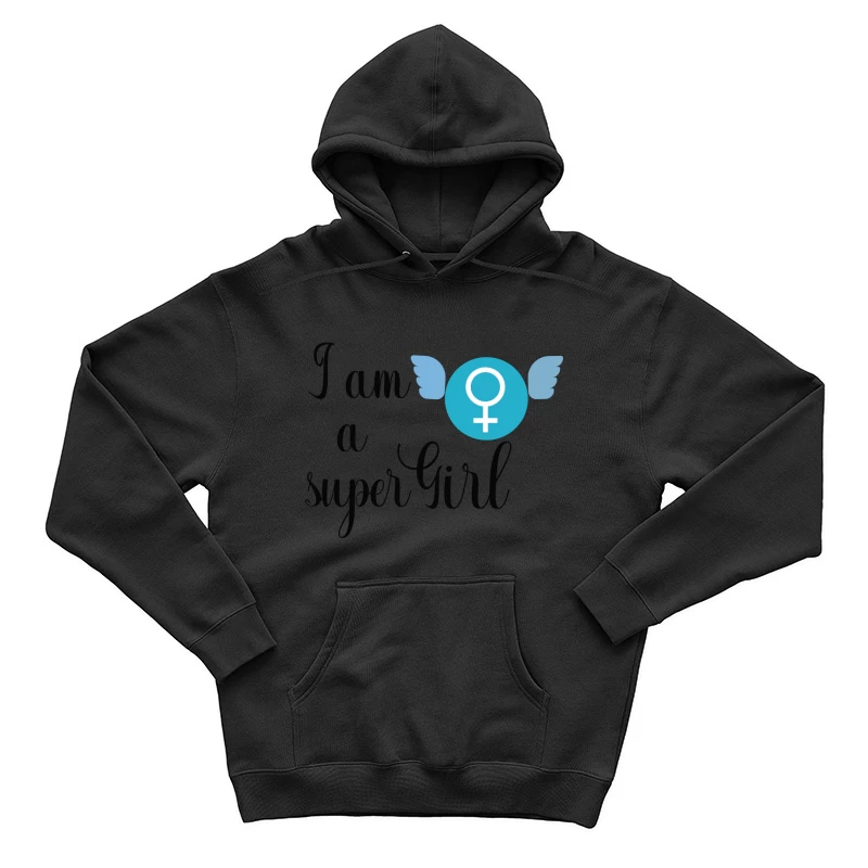 Empowerment féminin avec des ailes Homme Sweat à capuche