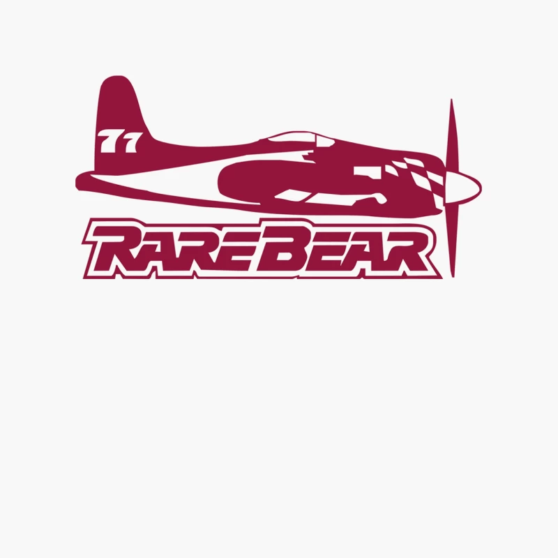 RARE BEAR Race 77 Reno Air Racer Decal Air Racing Unlimited Cotton Tote Bag