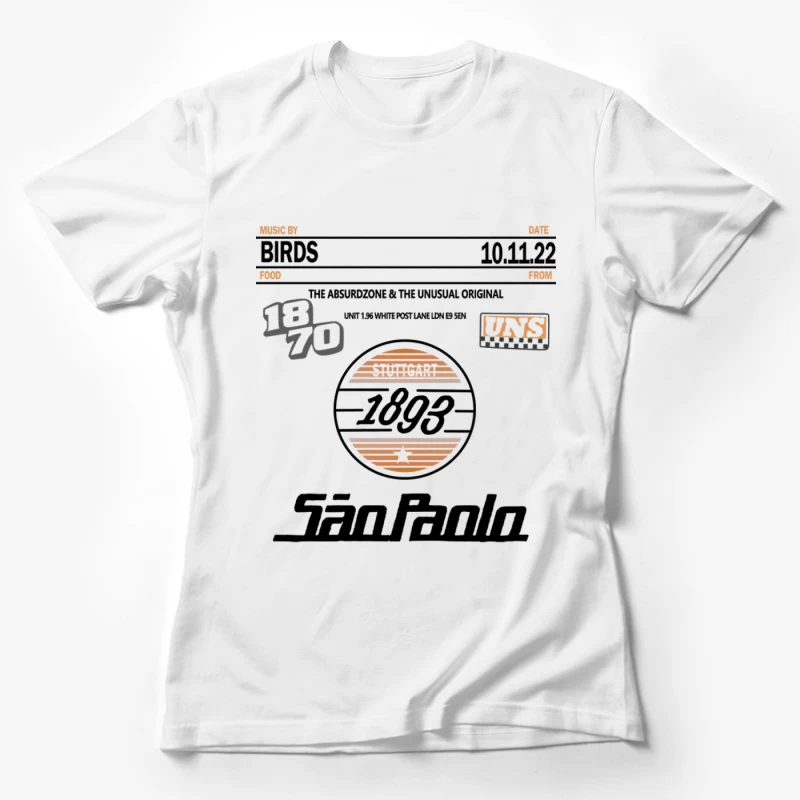Fußball-Tribute-Stuttgart-Sãopaolo Damen T-Shirt