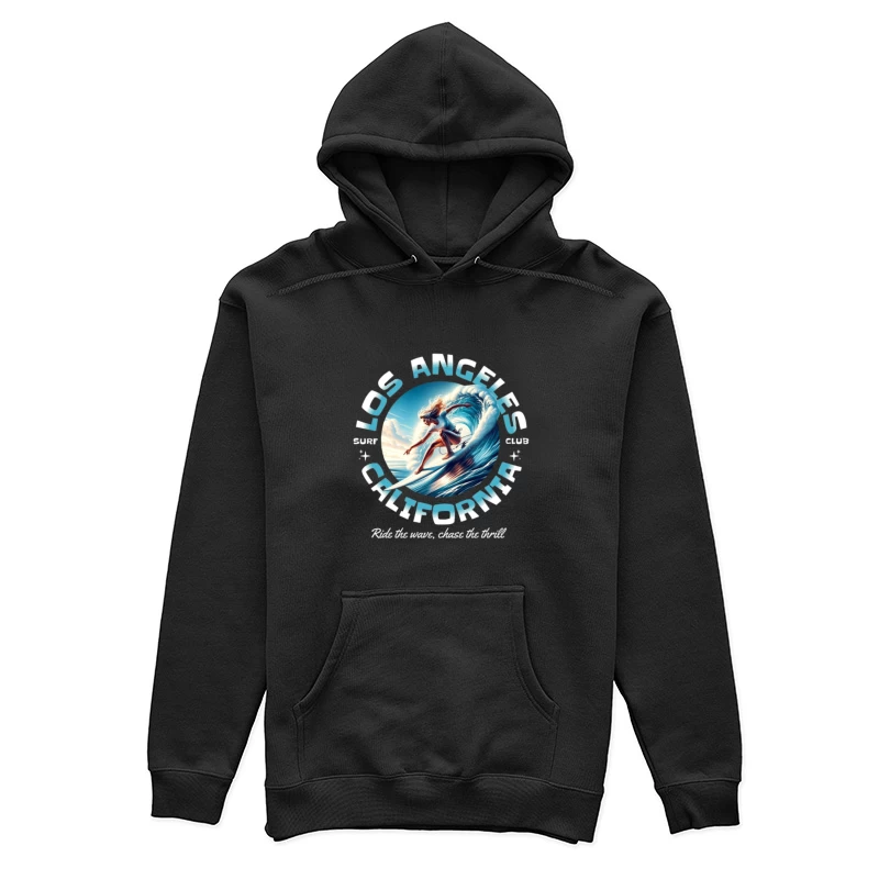 Surfen in Los Angeles, Kalifornien Damen Pullover Hoodie