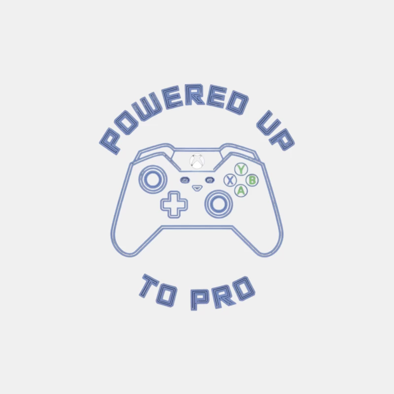 Xbox Controller Powered Up Pro Gaming Design Male Tank Top