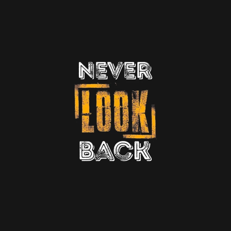 Never Look Back Motivation Male Long Sleeve T-Shirt