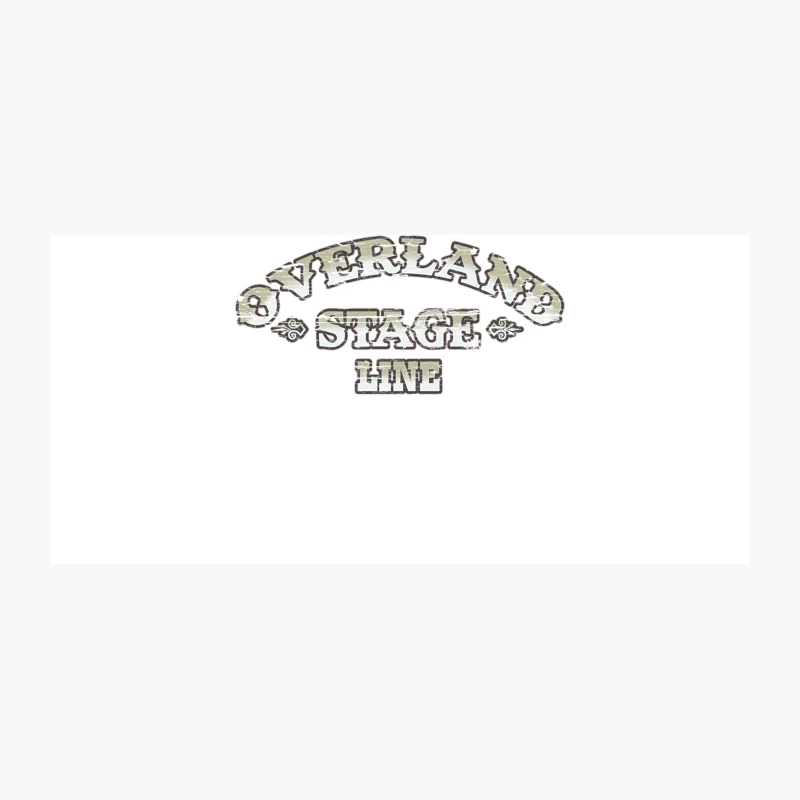 Overland Stage Line, weather board distressed Coffee Mug