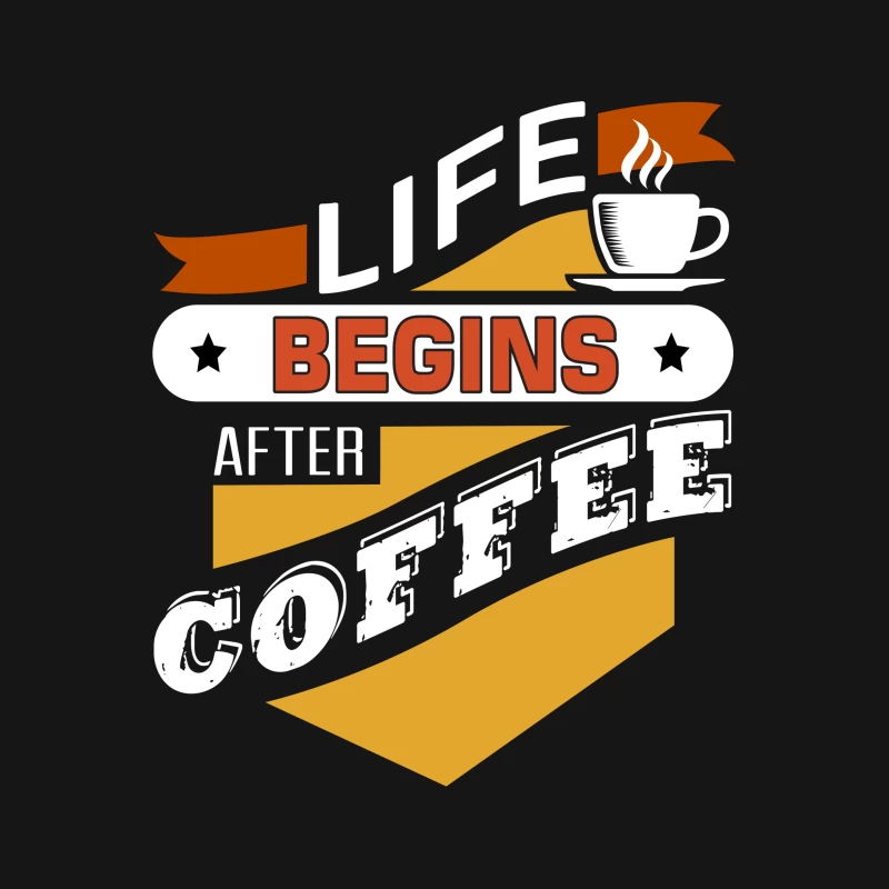 Phrase inspirante sur le café Femme T-Shirt