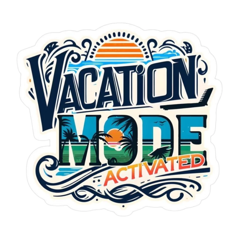 Vacation Mode Activated: Embrace Travel and Relaxation Pin