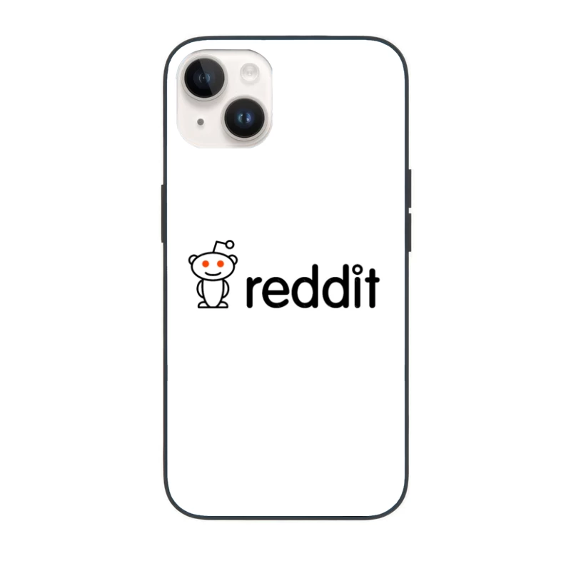 Reddit Logo with Snoo Mascot iPhone Case