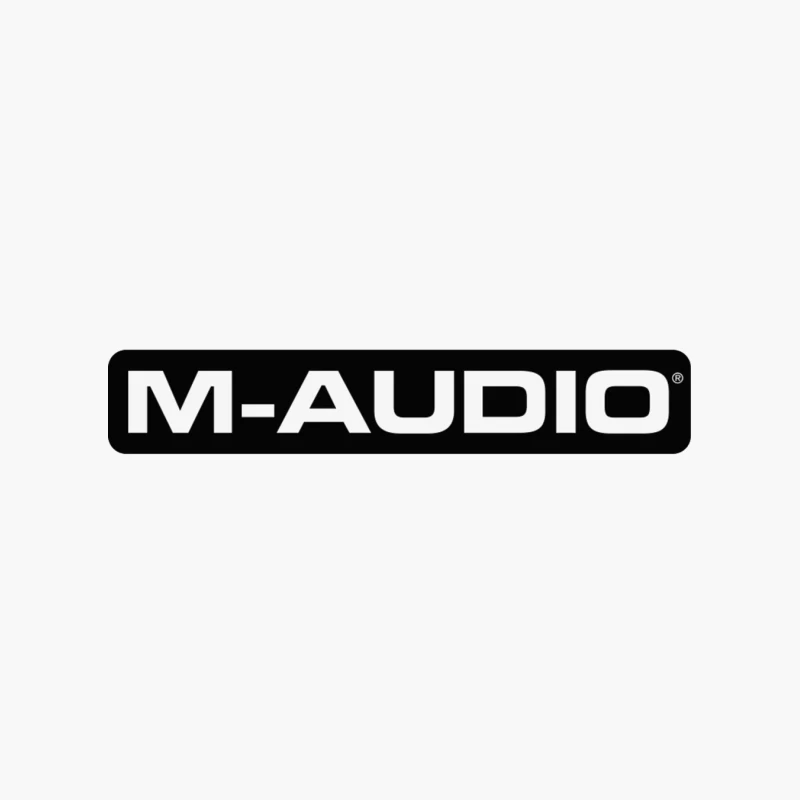 M-Audio Professional Audio Equipment Brand Logo Cotton Tote Bag