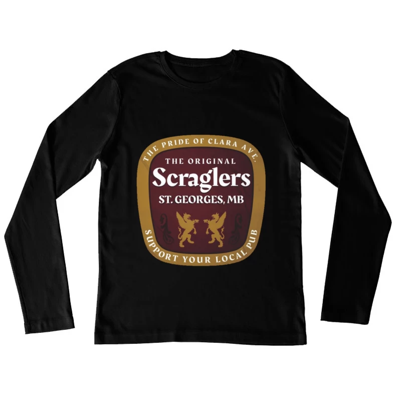 Scraglers Public House Female Long Sleeve T-Shirt