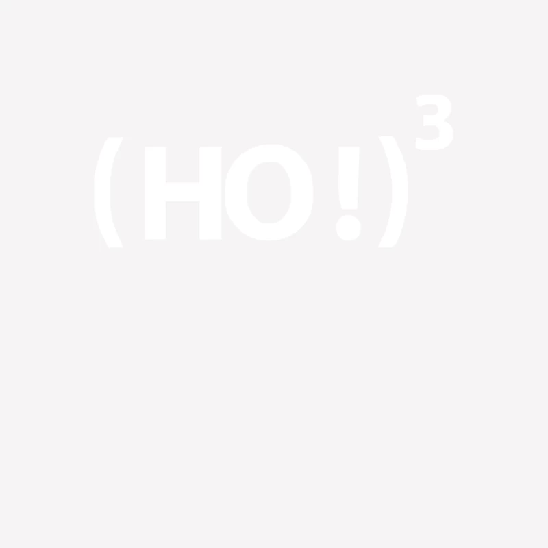 ( HO ! ) 3 Female T-Shirt