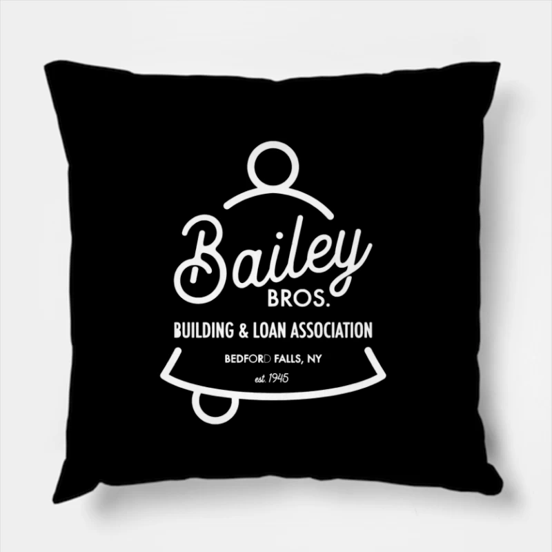 Bailey's Boarding House Throw Pillow