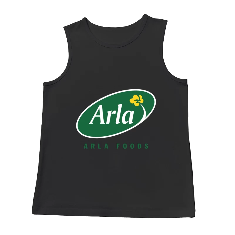 Arla Foods Corporate Logo Design Male Tank Top