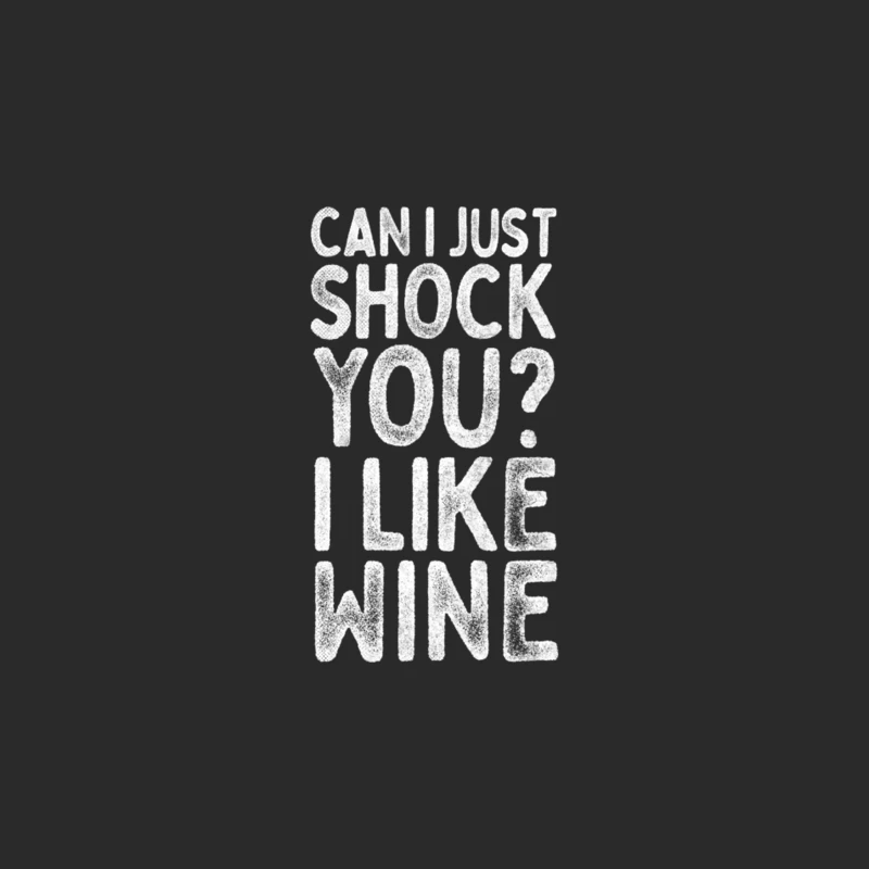 Can I Just Shock You I Like Wine -- Partridge Quote Baseball Cap