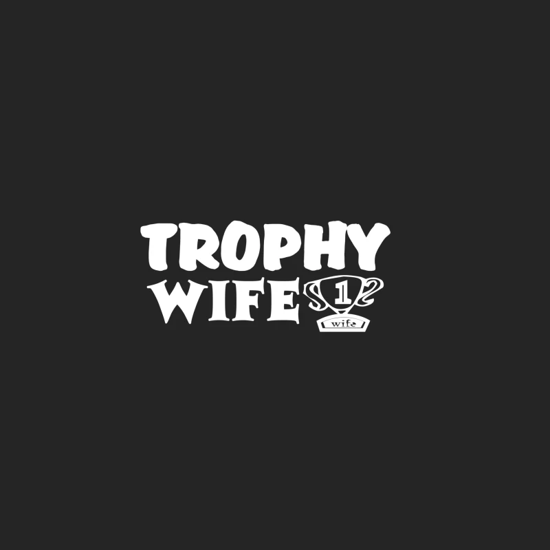 Logo humoristique de femme trophée Homme Sweat-shirt à enfiler