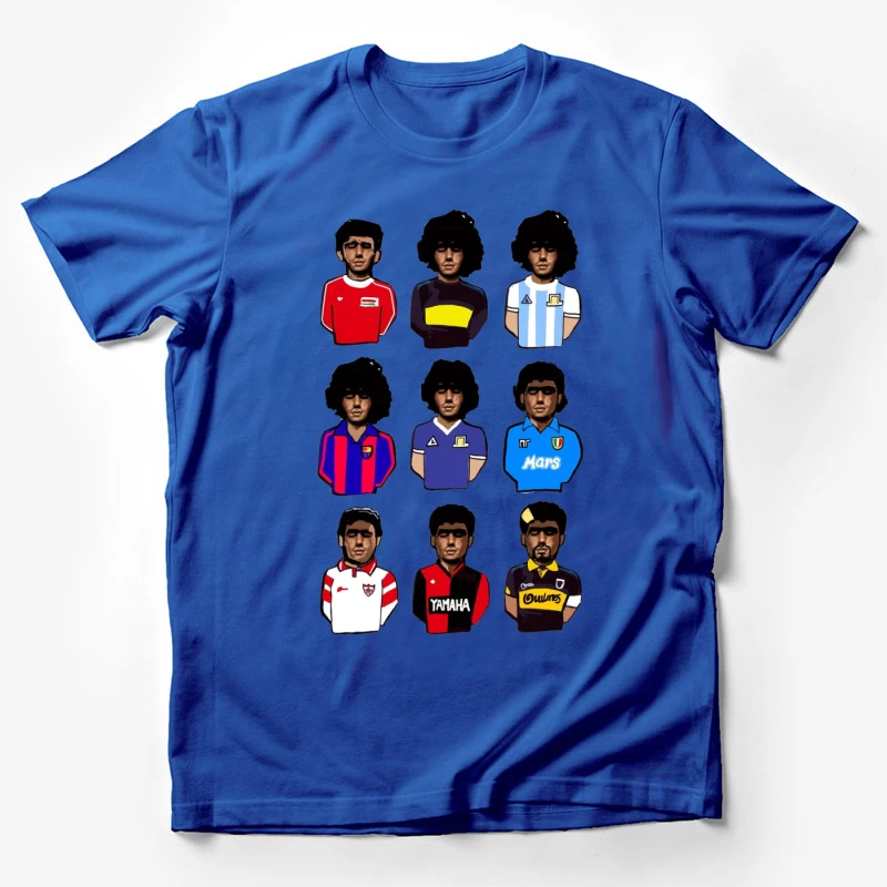 Retro Football Legends - THE MARADONAS Male T-Shirt