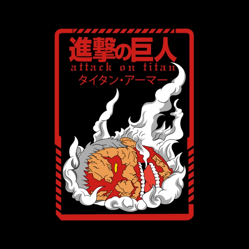 Attack on Titan Graphic Design Pin