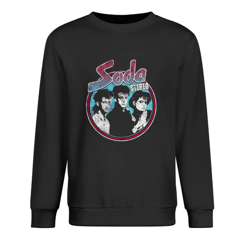 Soda Stereo Vintage Male Pullover Sweatshirt