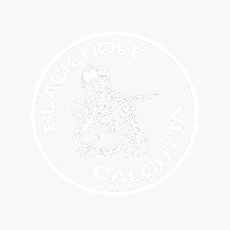 Black Hole of Calcutta - Addams Family Travel Badge Cotton Tote Bag