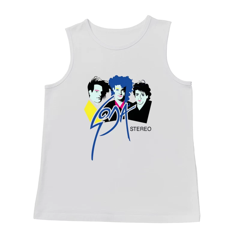 Soda Stereo 2 Male Tank Top