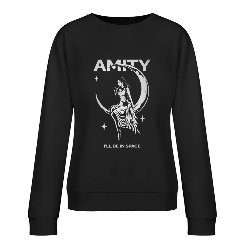 The Amity Affliction I'll Be In Space Female Pullover Sweatshirt