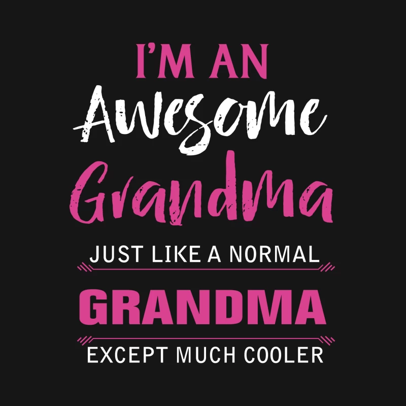 T-shirt Cool pour Grand-mère Femme T-Shirt