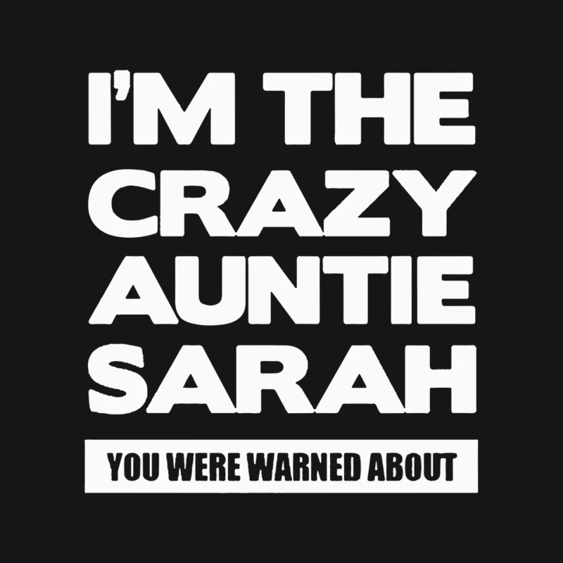 Personalised Crazy Auntie Mouse Pad