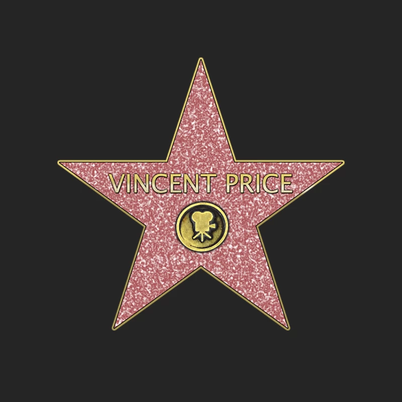 Vincent Price_s Hollywood Star Female Pullover Sweatshirt