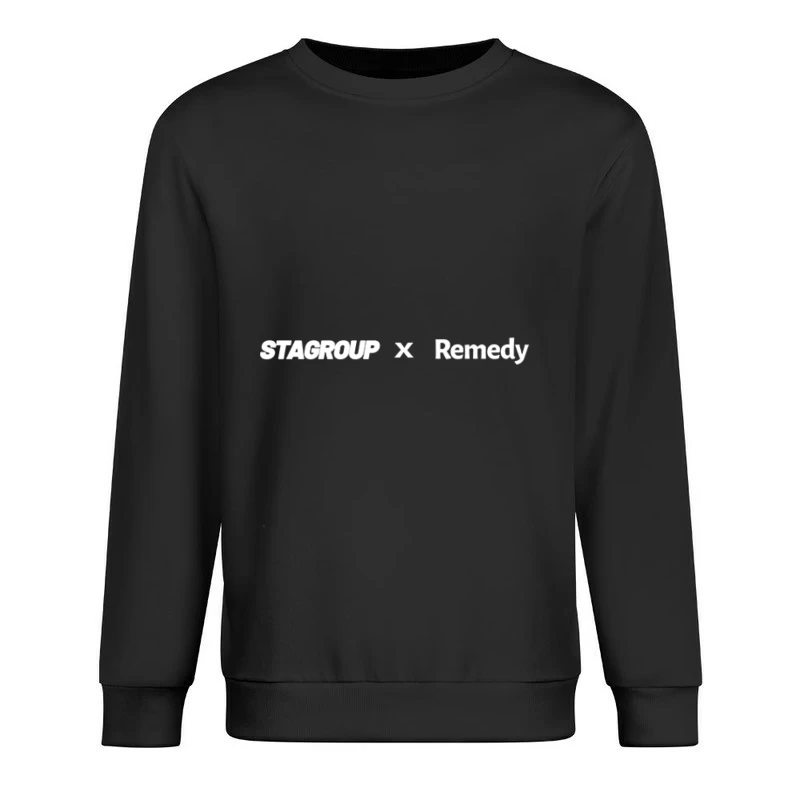 STAROUP Zusammenarbeit mit Remedy Herren Pullover Sweatshirt