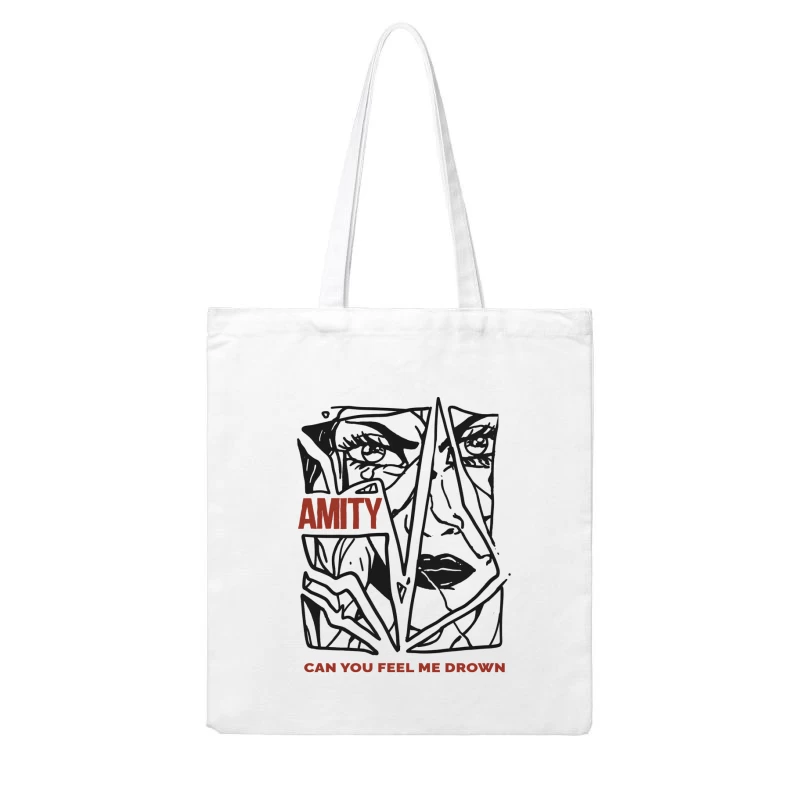 The Amity Affliction Can You Feel Me Drown Cotton Tote Bag