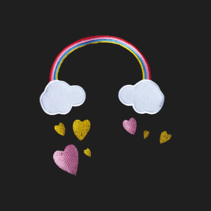 Regenbogen und Herzen Herren Tanktops