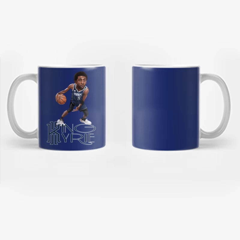 Dallas Mavericks - Kyrie Irving - KING KYRIE Coffee Mug