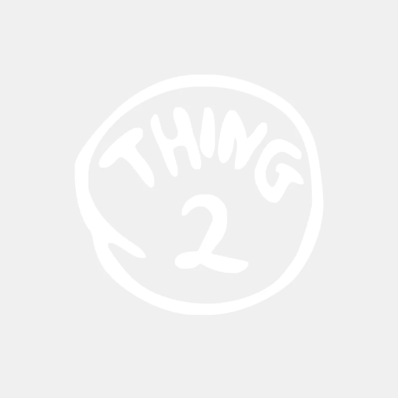 Thing 1 and Thing 2 Red Dr Suess Cat In A Hat Fancy Fun Male Tank Top