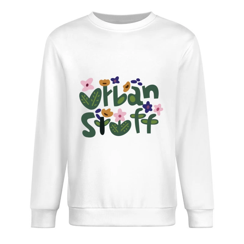 Urbaner Pflanzenstil Herren Pullover Sweatshirt