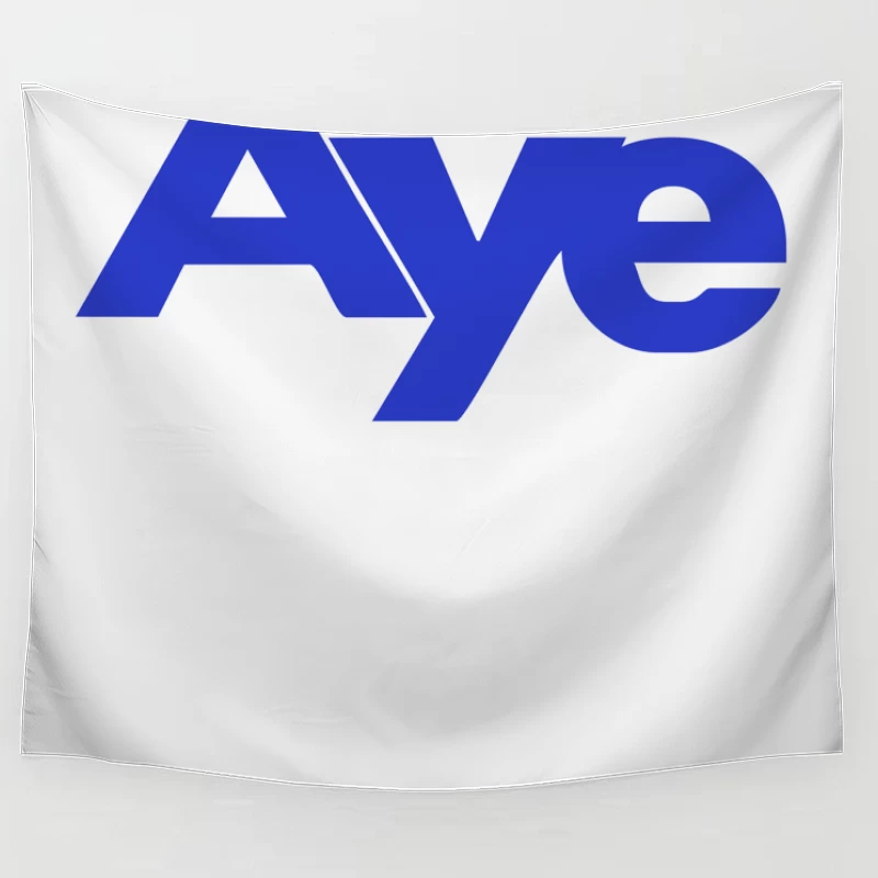 Vote Aye for Scotland Scottish Yes Independence Tapestry