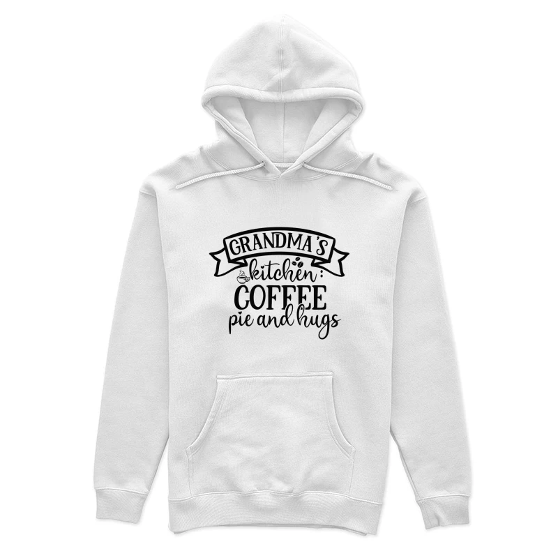 Cuisine de grand-mère : café, tarte et câlins Femme Sweat à capuche