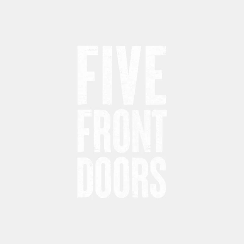FIVE, Front Doors! Male Tank Top