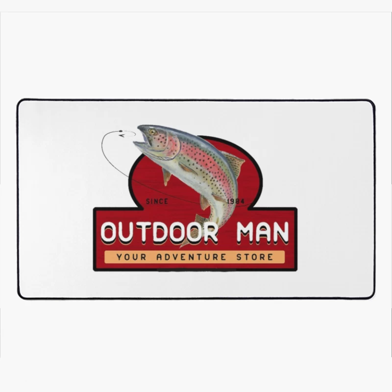 Outdoor Man Mug, Shirts etc. Desk Mat
