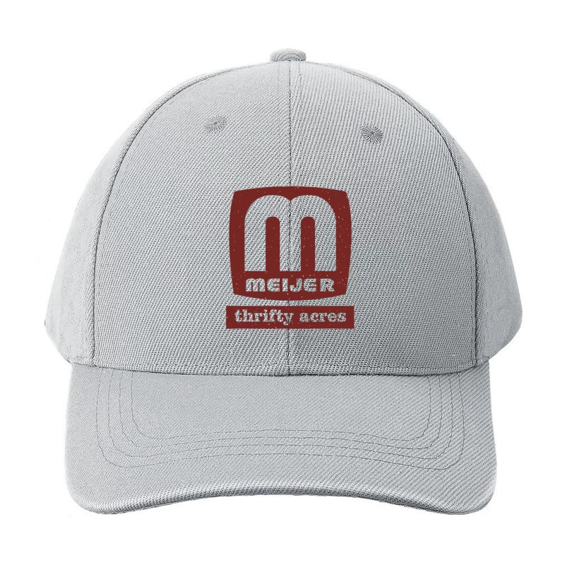 Vintage Meijer Thrifty Acres Retail Logo in Maroon Baseball Cap