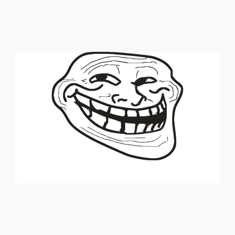 troll face Travel Mug