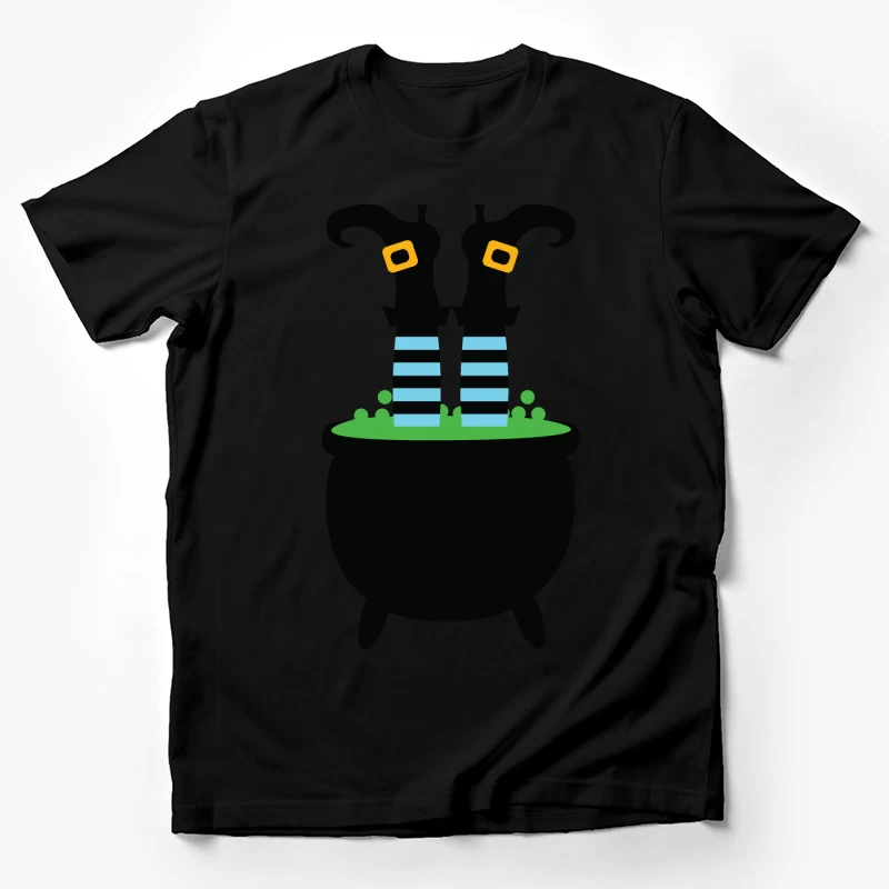 Sorcière dans un chaudron Homme T-Shirt