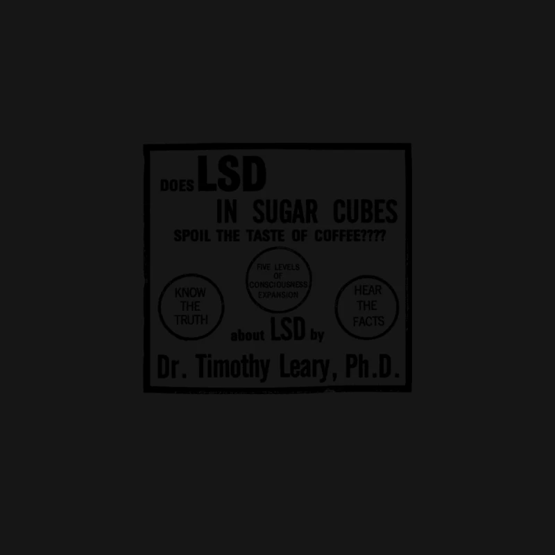 _Does LSD In Sugarcubes Spoil The Taste Of Coffee_ Timothy Leary Desk Mat